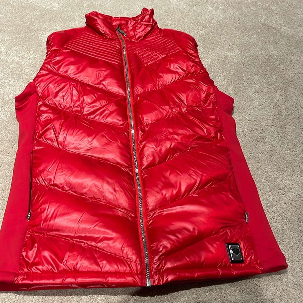 New without rags descent 3M featherless insulation red vest